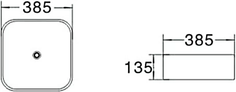 картинка Раковина керамическая SantiLine SL-1052 