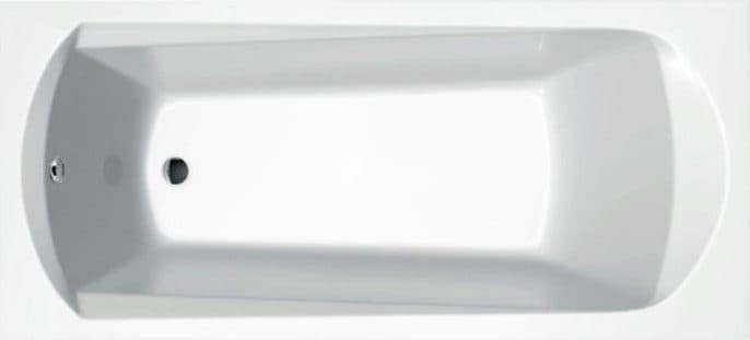 картинка Акриловая ванна Ravak Domino 160x70 с ножками CY00000000 и сливом-переливом X01507 